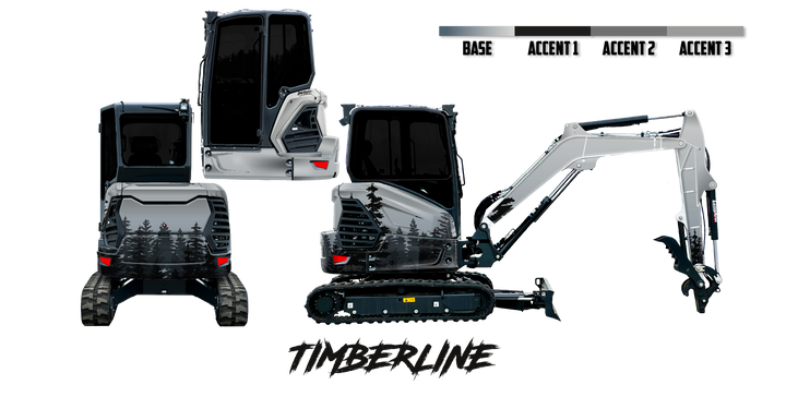 Bobcat E48 R2-Series Wrap Kits