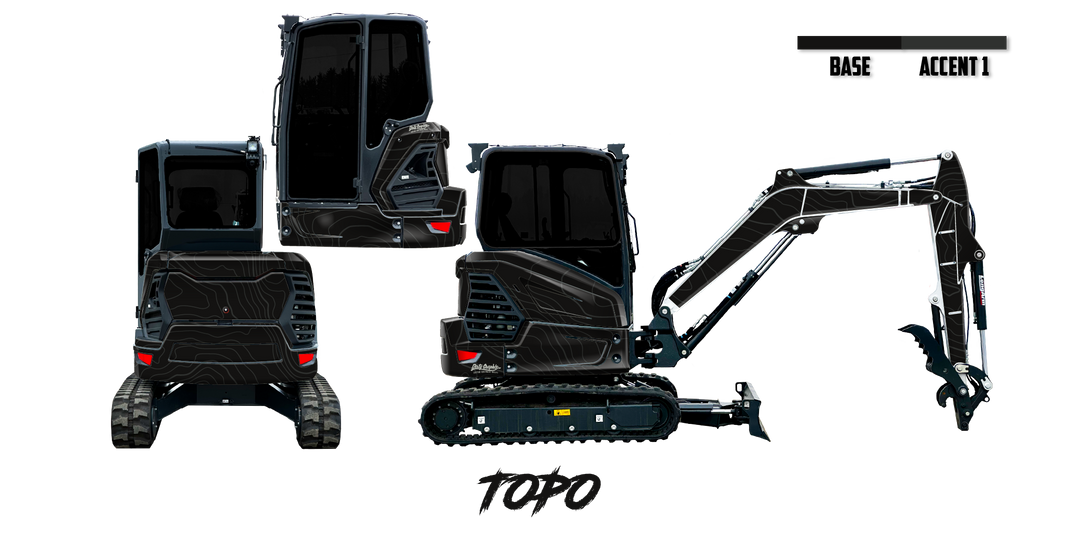Bobcat E48 R2-Series Wrap Kits