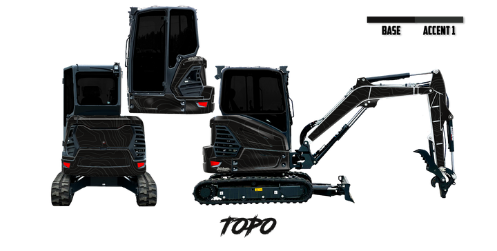 Bobcat E48 R2-Series Wrap Kits