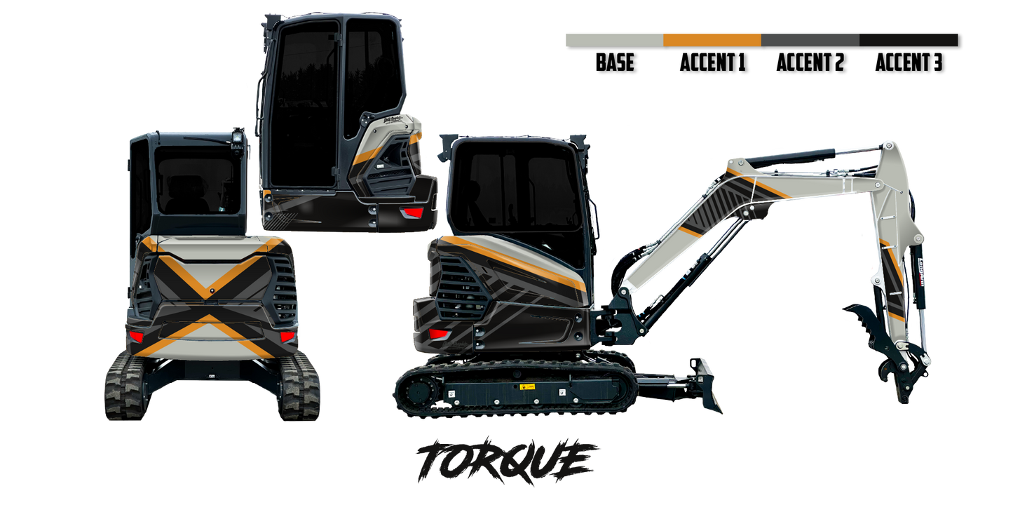 Bobcat E48 R2-Series Wrap Kits