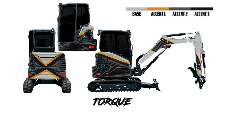Bobcat E48 R2-Series Wrap Kits