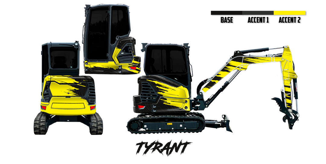Bobcat E48 R2-Series Wrap Kits