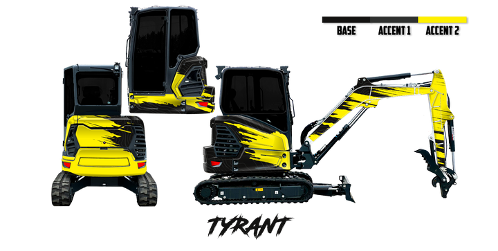 Bobcat E48 R2-Series Wrap Kits