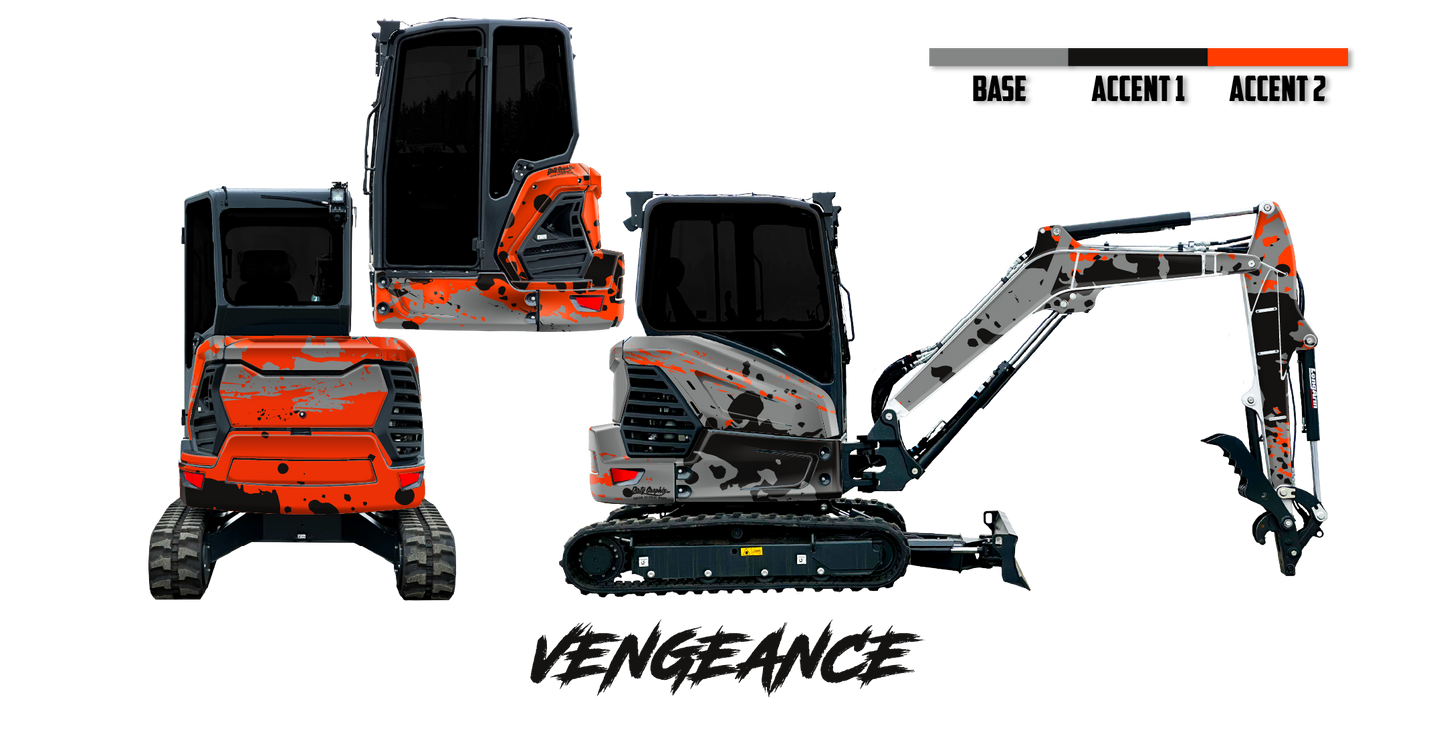 Bobcat E48 R2-Series Wrap Kits