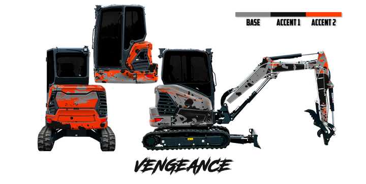 Bobcat E48 R2-Series Wrap Kits