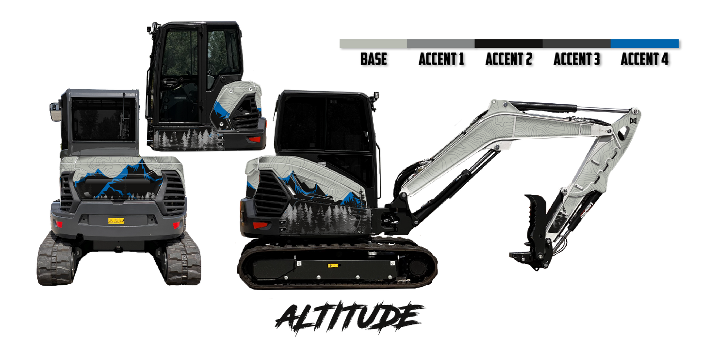 Bobcat E50 R2-Series Wrap Kits