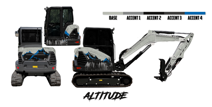 Bobcat E50 R2-Series Wrap Kits