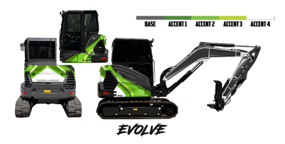 Bobcat E50 R2-Series Wrap Kits