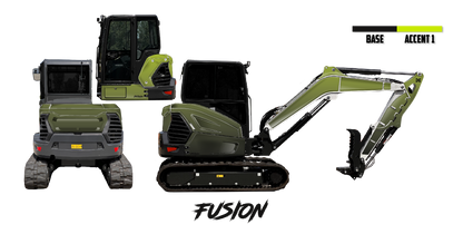 Bobcat E50 R2-Series Wrap Kits