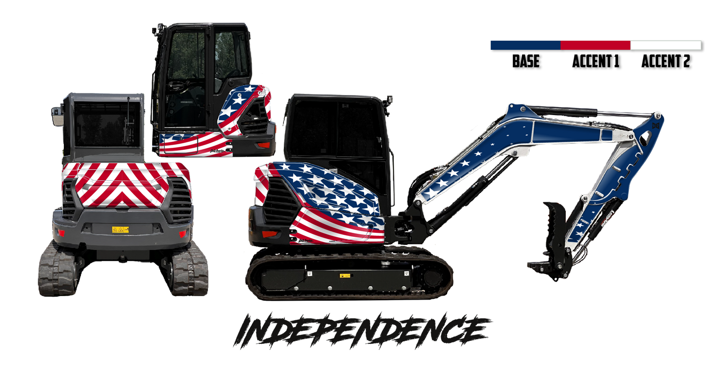 Bobcat E50 R2-Series Wrap Kits