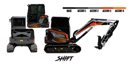 Bobcat E50 R2-Series Wrap Kits