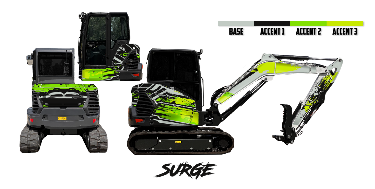 Bobcat E50 R2-Series Wrap Kits