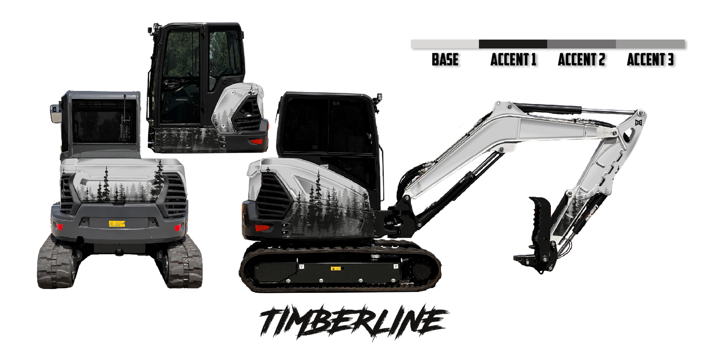 Bobcat E50 R2-Series Wrap Kits