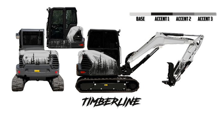 Bobcat E50 R2-Series Wrap Kits