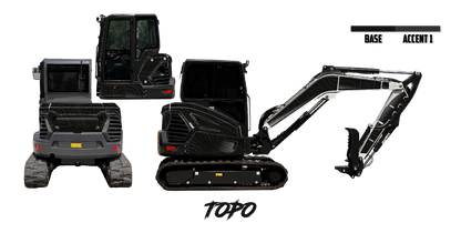 Bobcat E50 R2-Series Wrap Kits