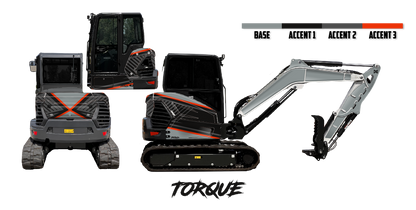 Bobcat E50 R2-Series Wrap Kits