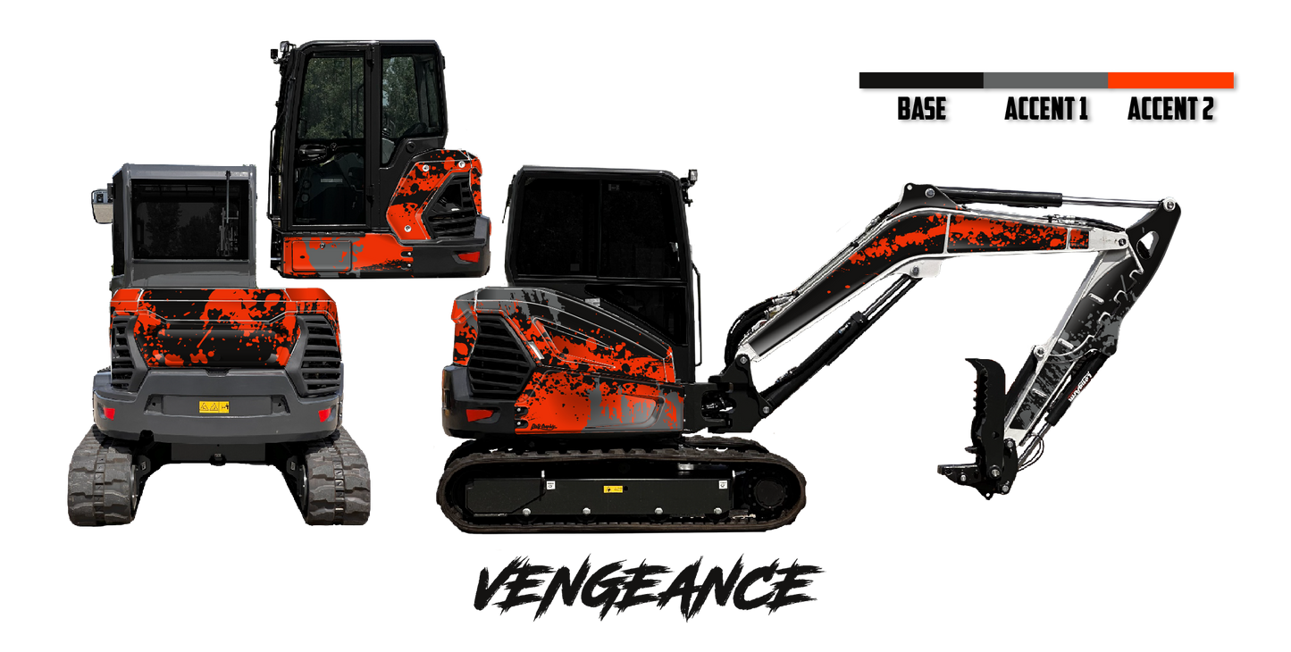 Bobcat E50 R2-Series Wrap Kits