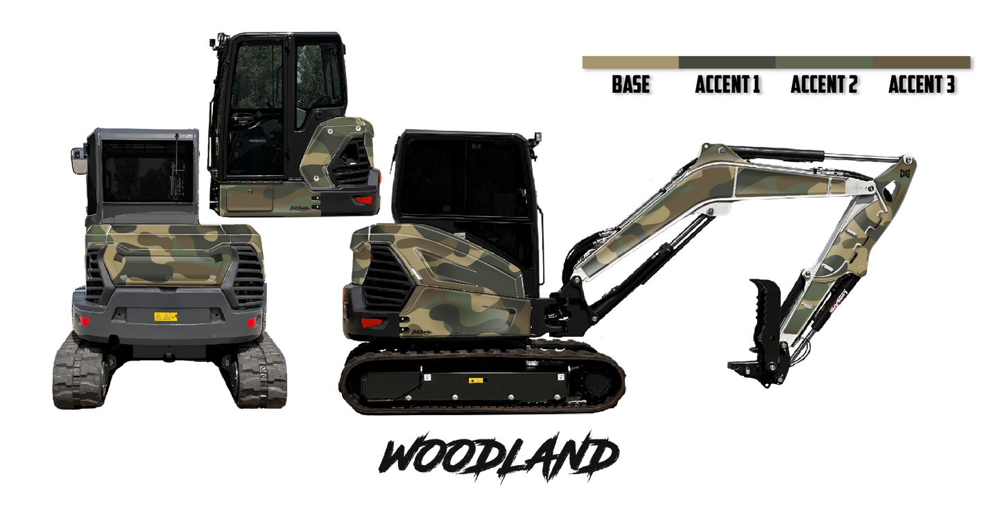 Bobcat E50 R2-Series Wrap Kits