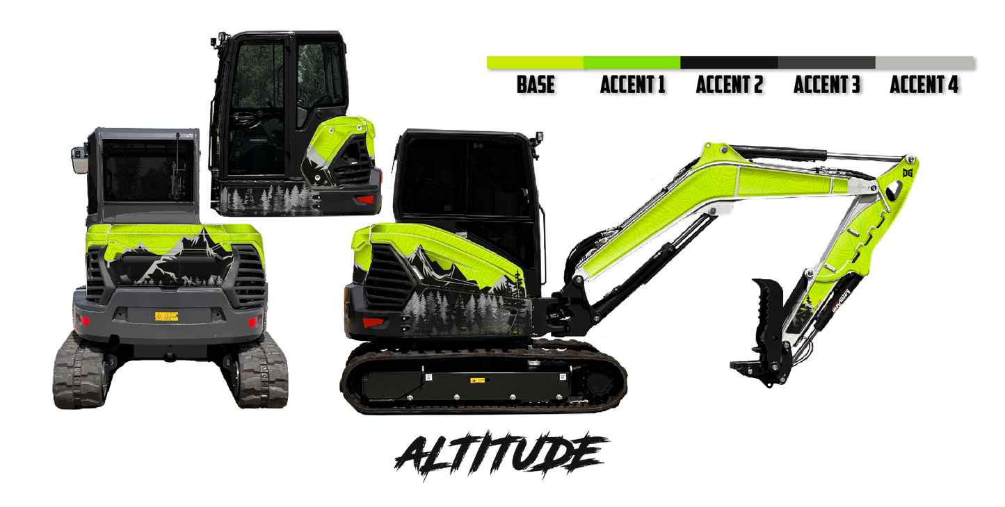 Bobcat E55 R2-Series Wrap Kit