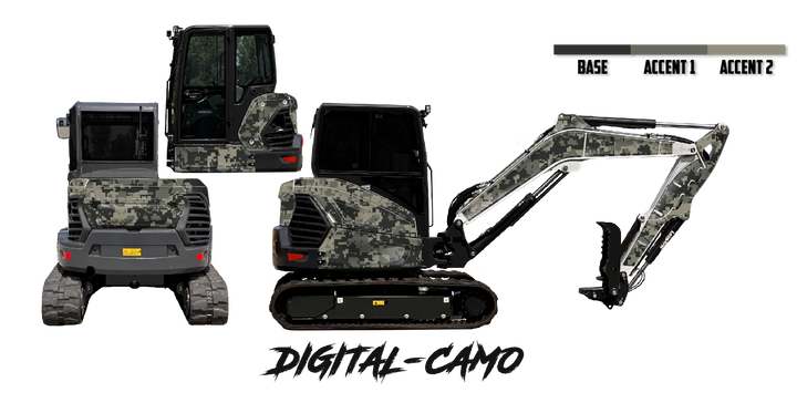 Bobcat E55 R2-Series Wrap Kit