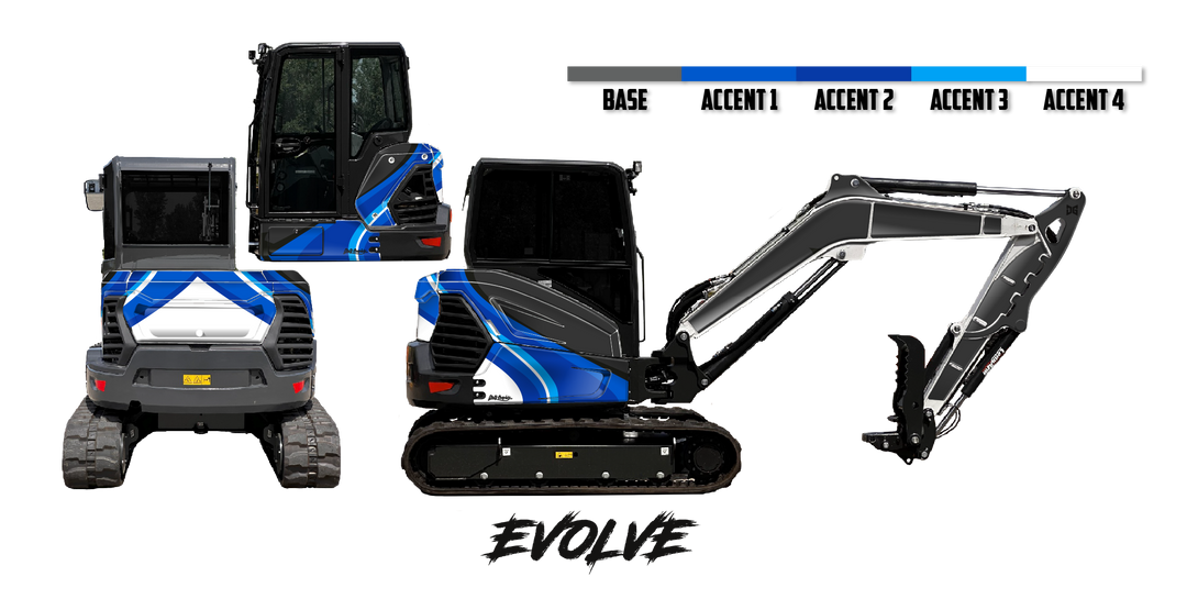 Bobcat E55 R2-Series Wrap Kit