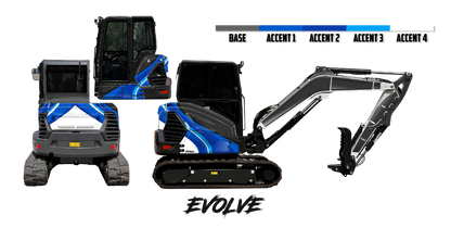 Bobcat E55 R2-Series Wrap Kit