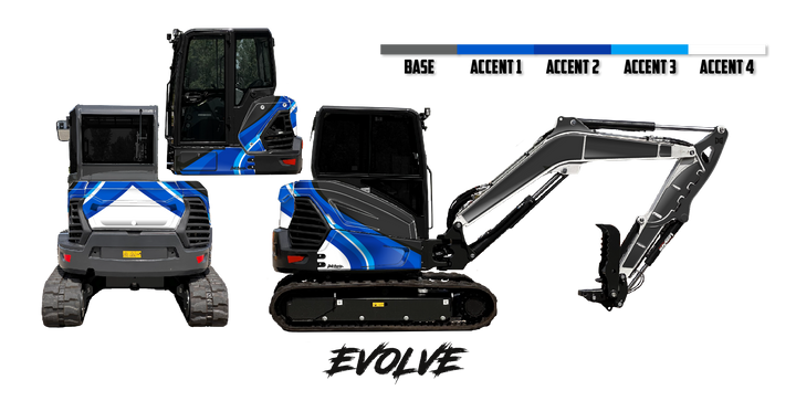 Bobcat E55 R2-Series Wrap Kit