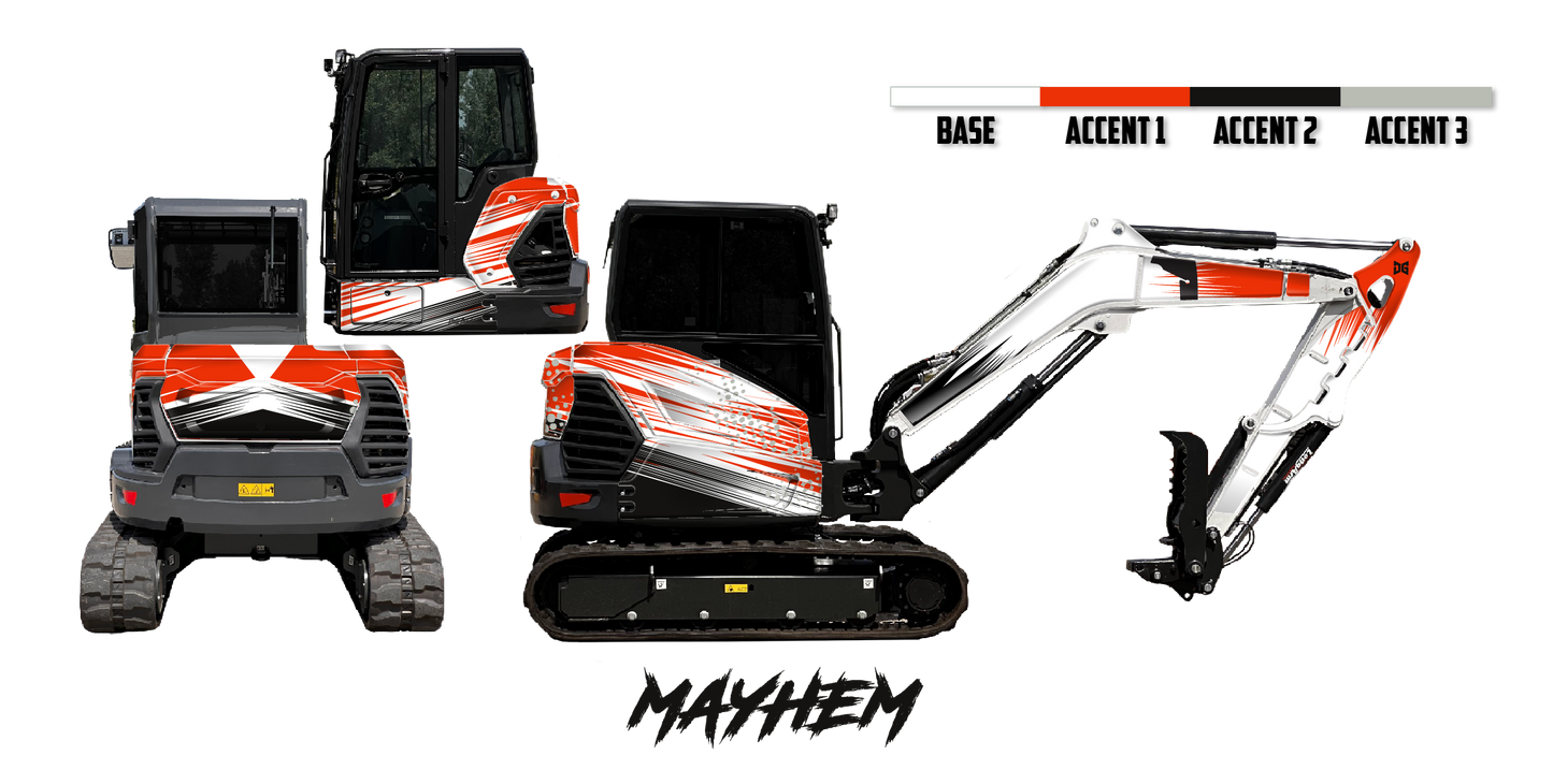 Bobcat E55 R2-Series Wrap Kit