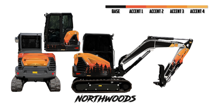 Bobcat E55 R2-Series Wrap Kit