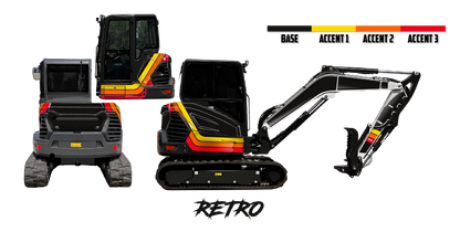 Bobcat E55 R2-Series Wrap Kit