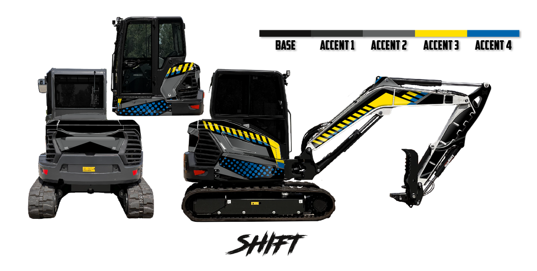 Bobcat E55 R2-Series Wrap Kit