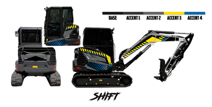 Bobcat E55 R2-Series Wrap Kit