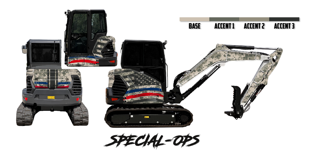 Bobcat E55 R2-Series Wrap Kit