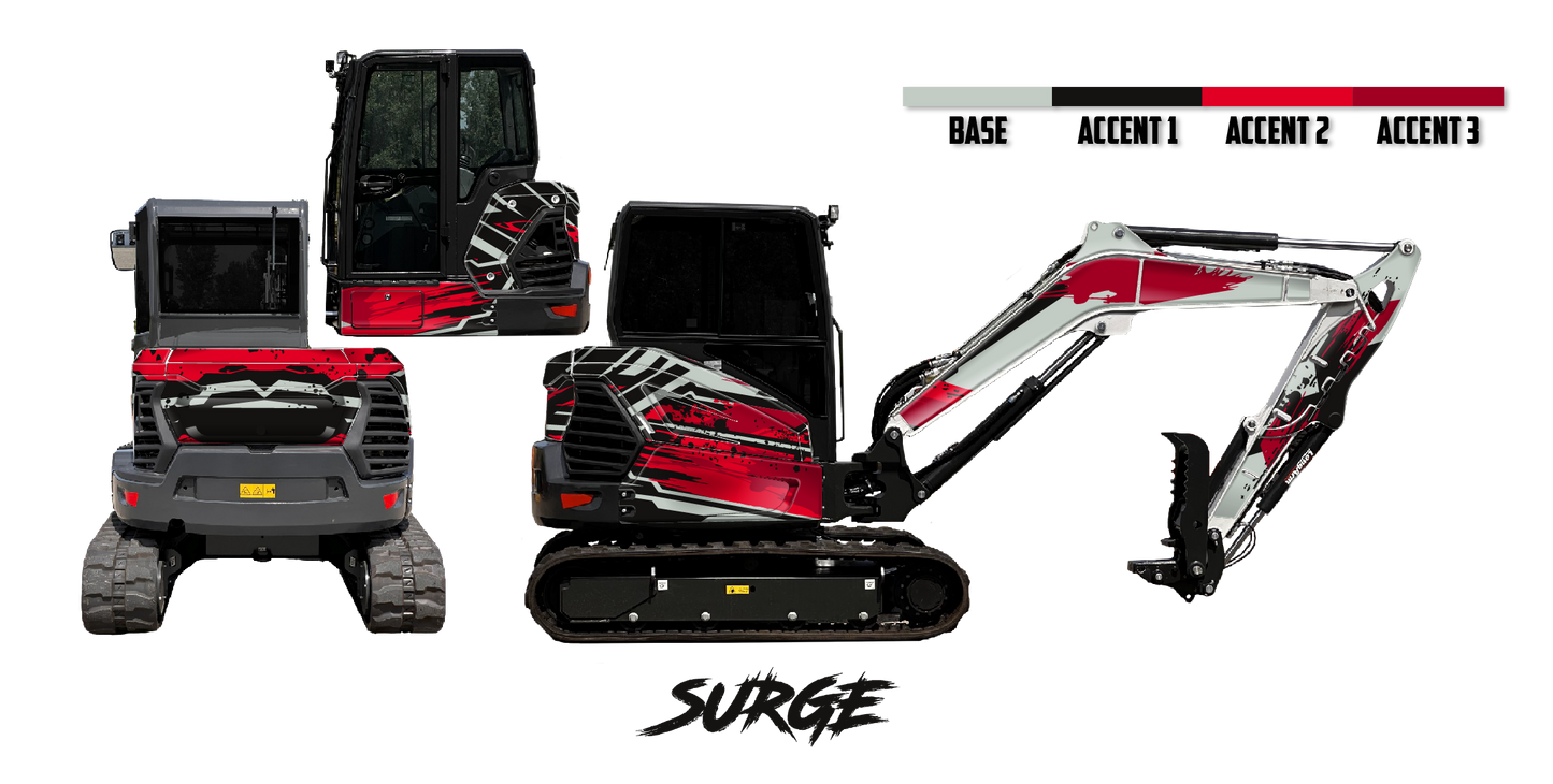 Bobcat E55 R2-Series Wrap Kit