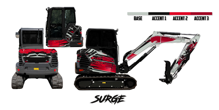 Bobcat E55 R2-Series Wrap Kit