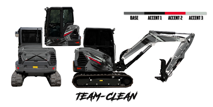 Bobcat E55 R2-Series Wrap Kit