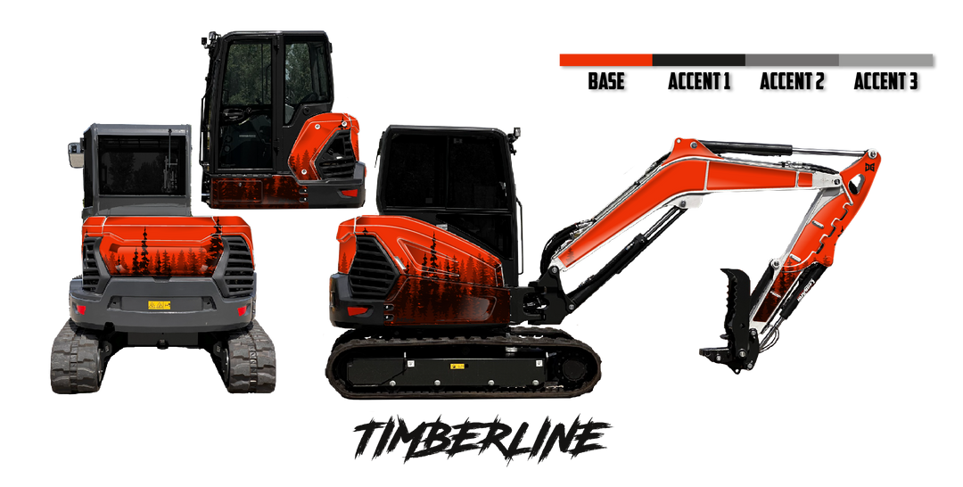 Bobcat E55 R2-Series Wrap Kit