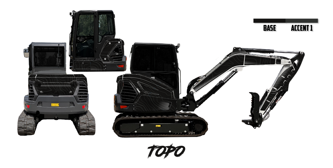 Bobcat E55 R2-Series Wrap Kit