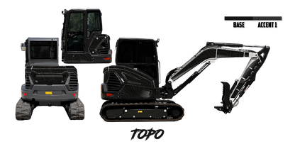 Bobcat E55 R2-Series Wrap Kit