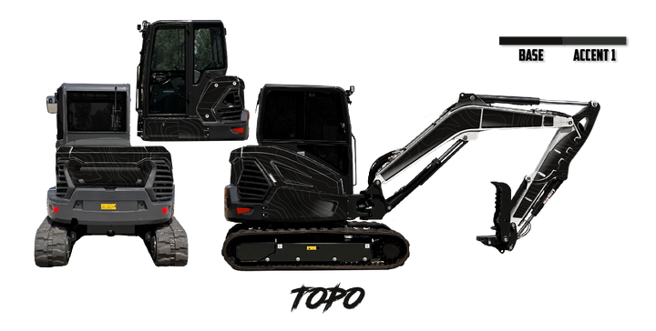 Bobcat E55 R2-Series Wrap Kit