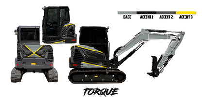 Bobcat E55 R2-Series Wrap Kit