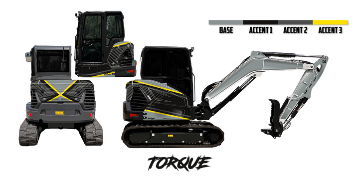Bobcat E55 R2-Series Wrap Kit