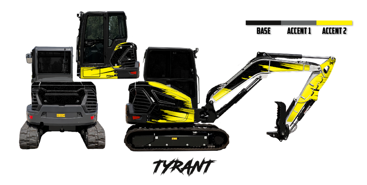 Bobcat E55 R2-Series Wrap Kit