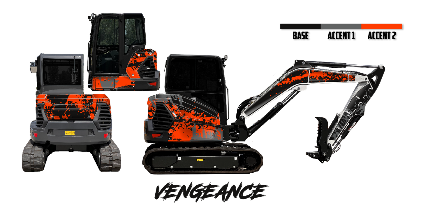 Bobcat E55 R2-Series Wrap Kit