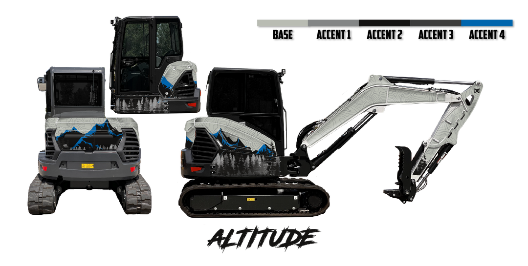 Bobcat E60 R2-Series Wrap Kits