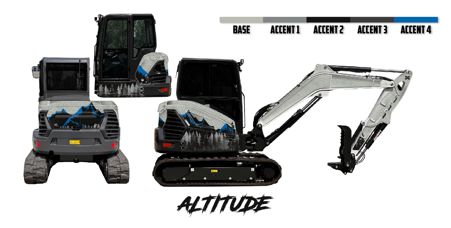 Bobcat E60 R2-Series Wrap Kits