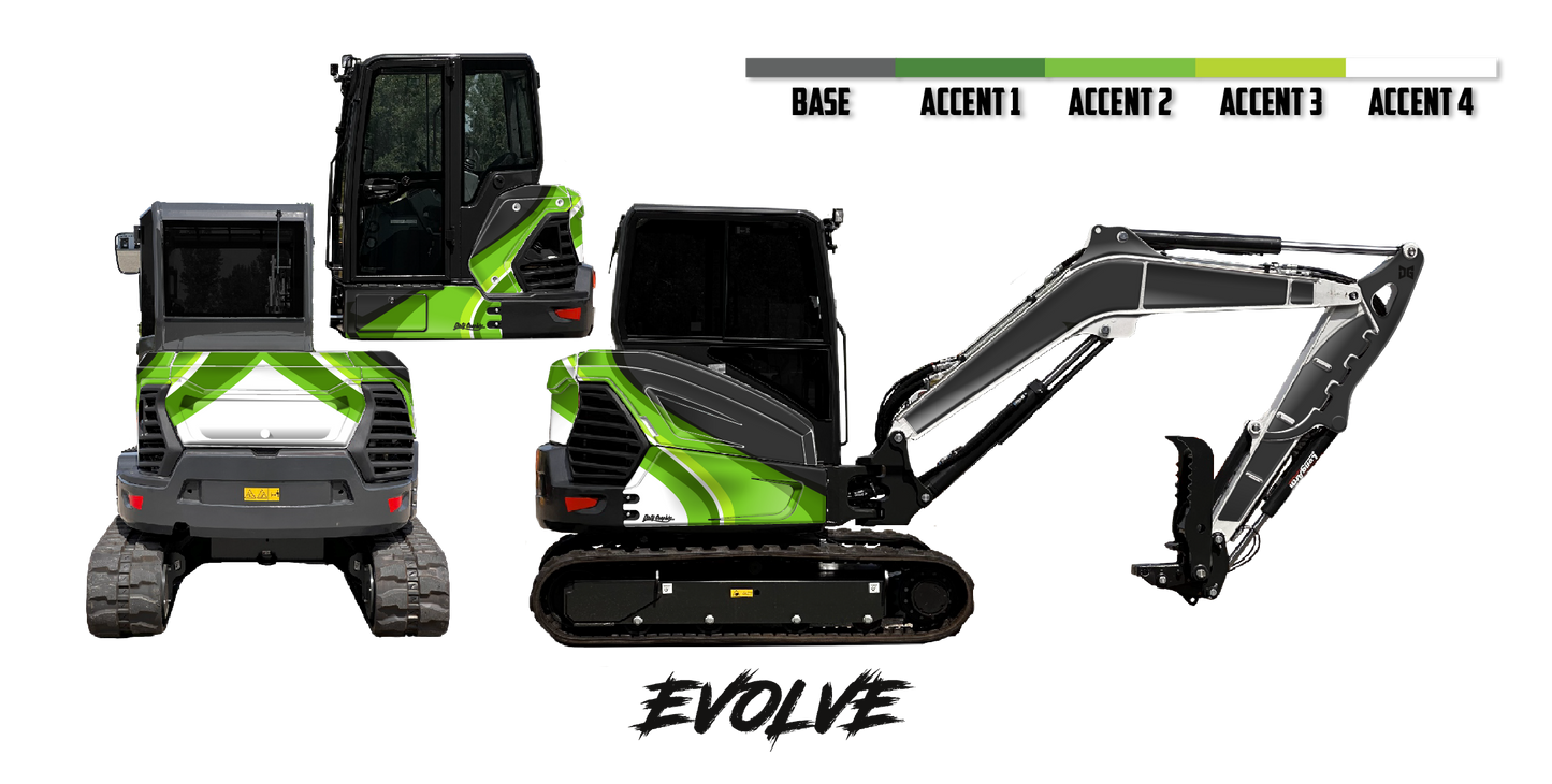 Bobcat E60 R2-Series Wrap Kits