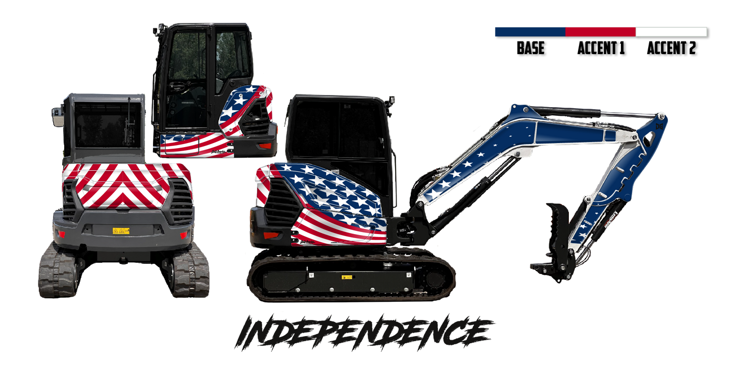 Bobcat E60 R2-Series Wrap Kits