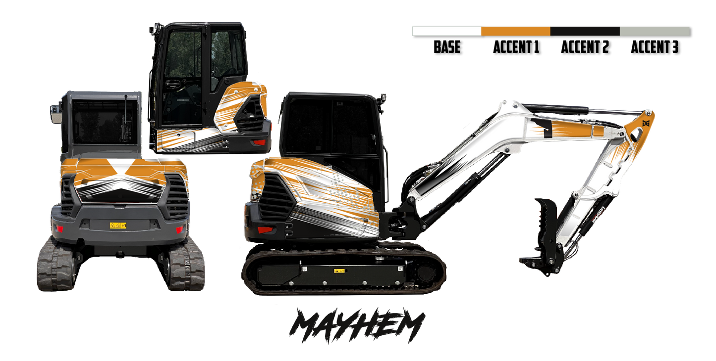 Bobcat E60 R2-Series Wrap Kits