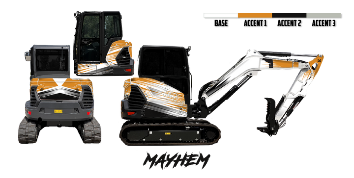 Bobcat E60 R2-Series Wrap Kits